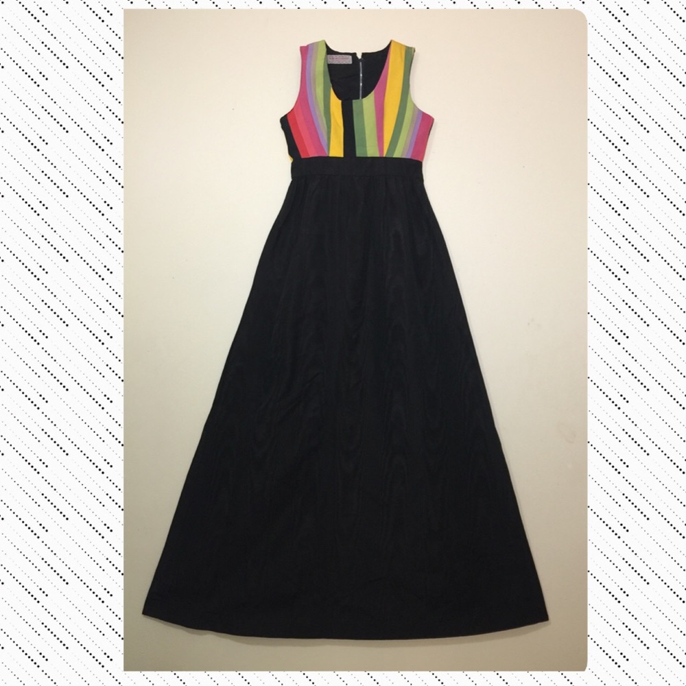 🦋🌺💚⭐️VINTAGE BLAIR WOOVERTON MAXI DRESS Sz 4
